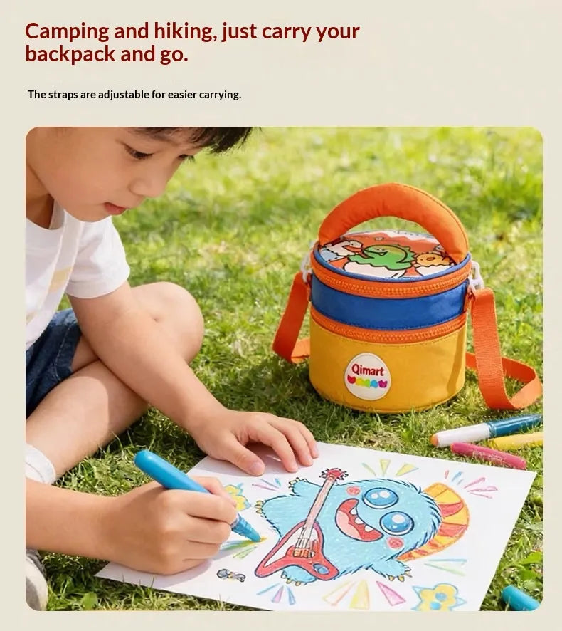 Rotuladores acrílicos de flujo directo de 60 colores para niños