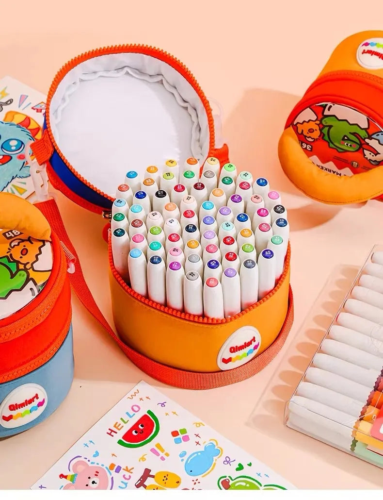 Rotuladores acrílicos de flujo directo de 60 colores para niños