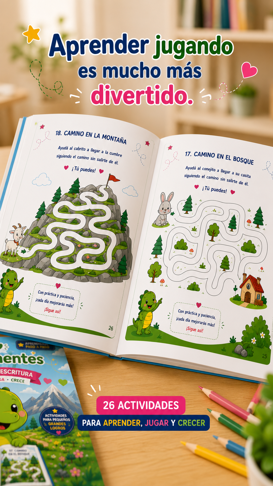 PequeMentes® Volumen 1 | Trazos y preescritura | PDF Imprimible para Niños de 3 a 5 Años