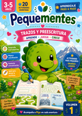 PequeMentes® Volumen 1 | Trazos y preescritura | PDF Imprimible para Niños de 3 a 5 Años
